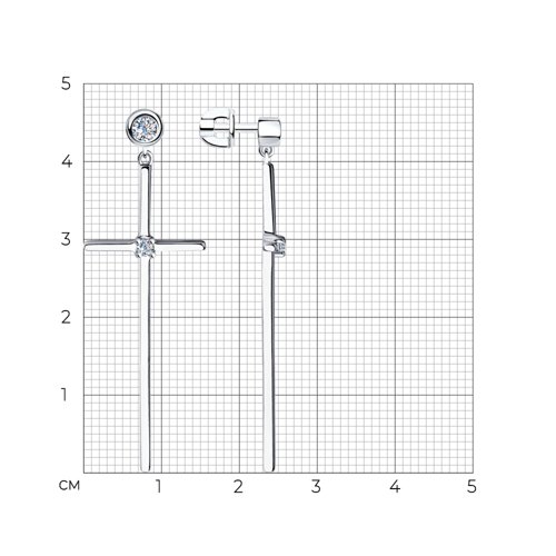Серьги 94023768