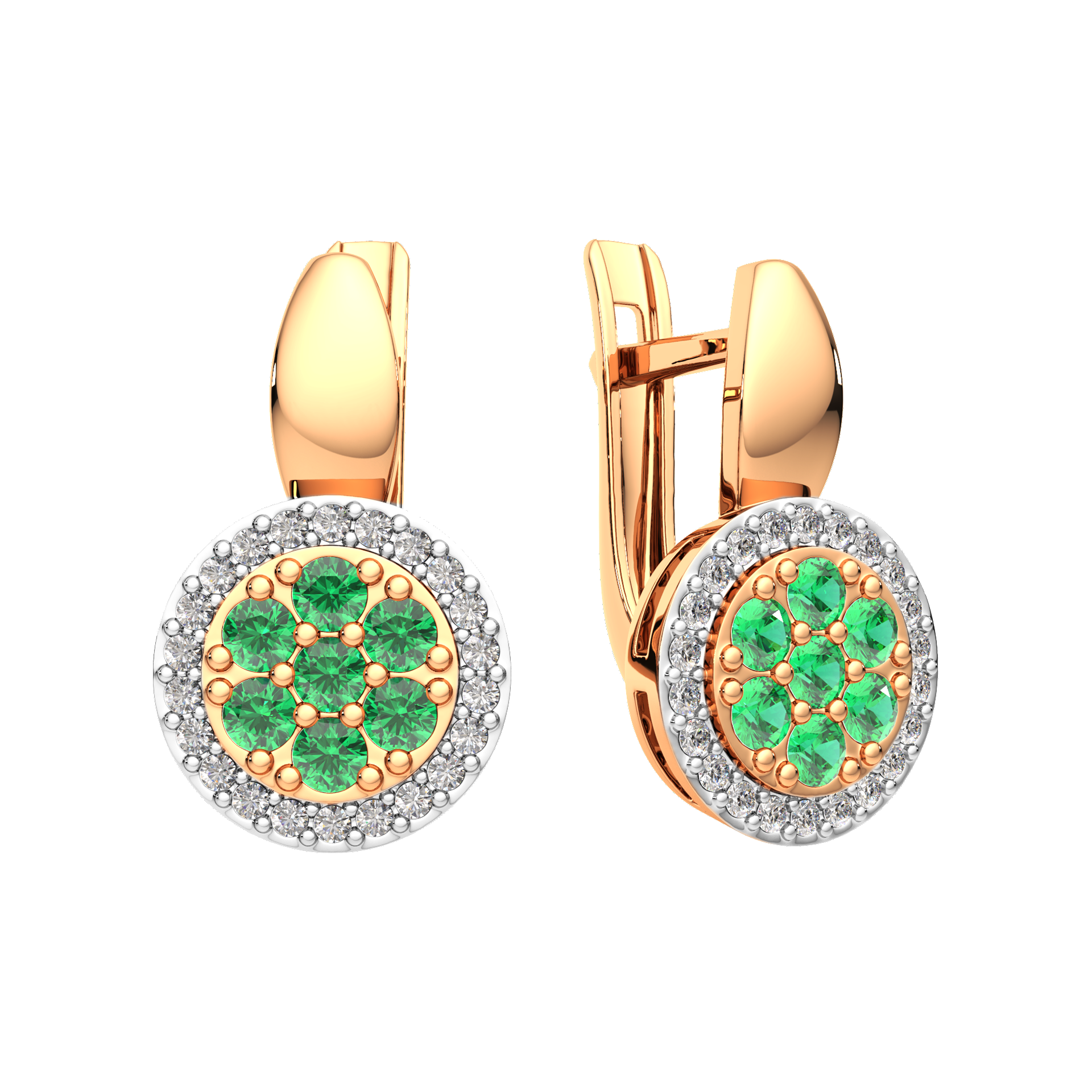 Серьги 3D20248.14K.R.ZZ