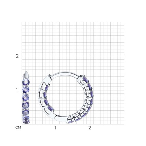 Серьги 6024244-3 Серьги 6024244-3
