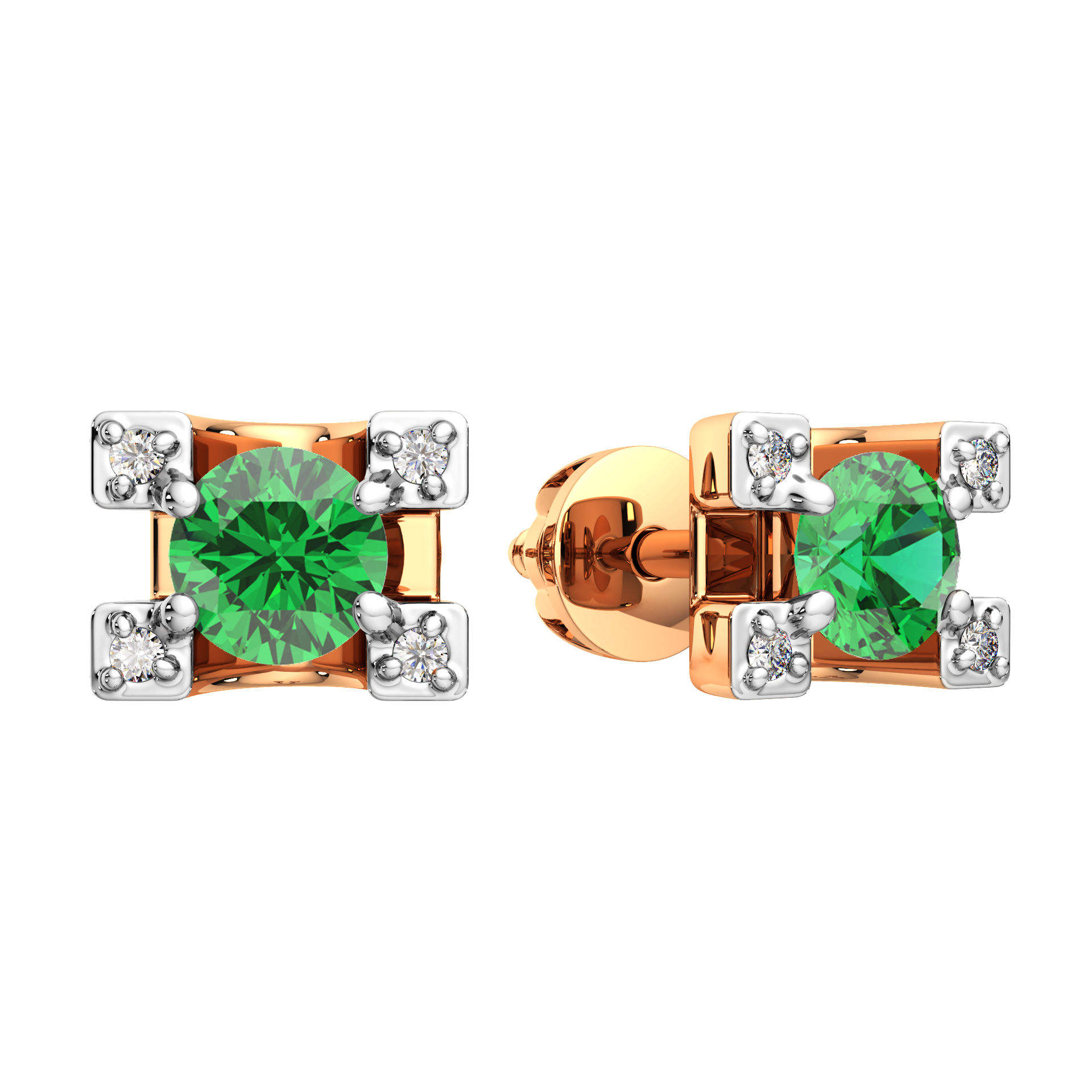 Серьги 3D20110.14K.R.ZZ