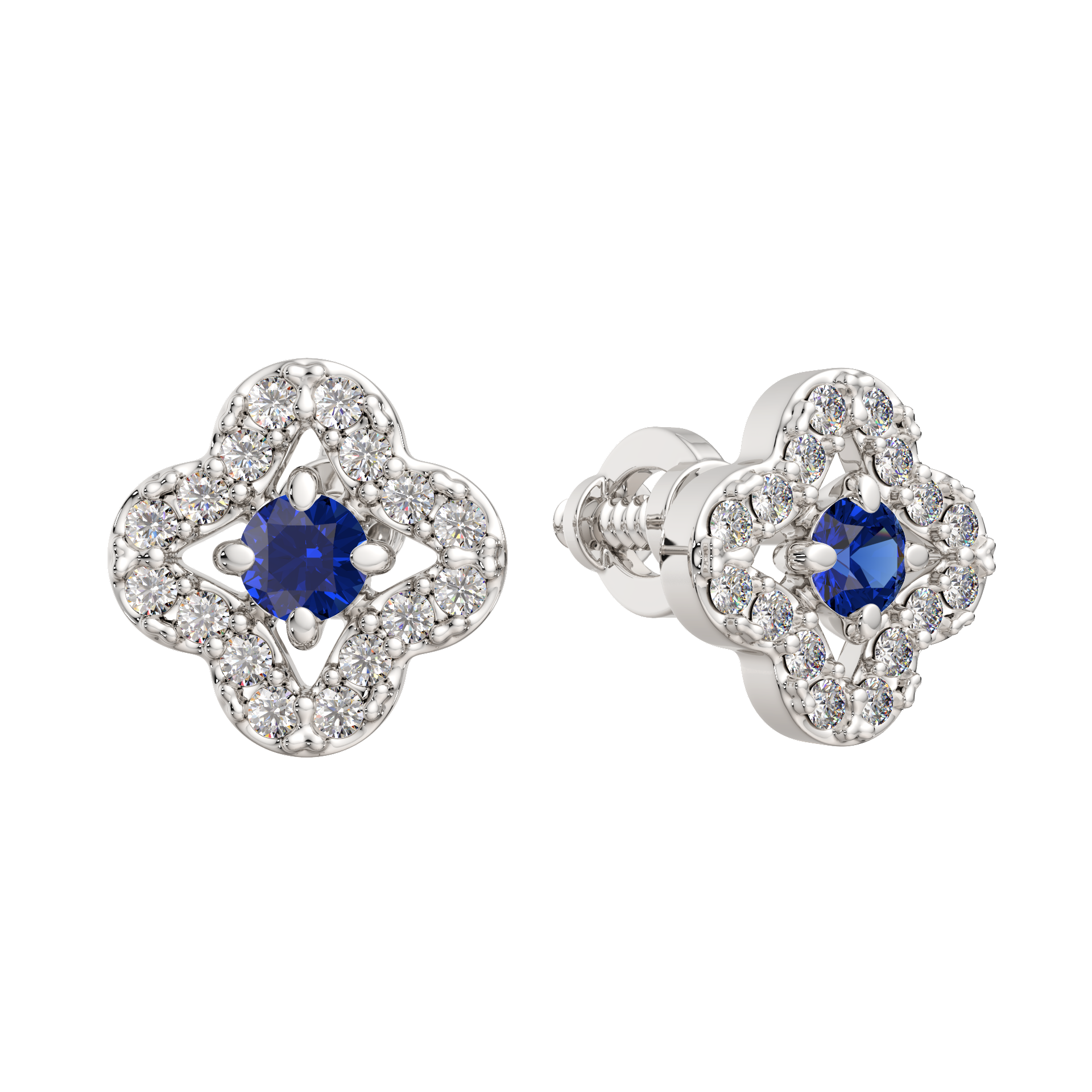 Серьги 3D1057.14K.W.ZZ