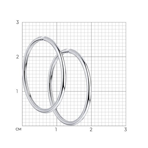 Серьги 94140043
