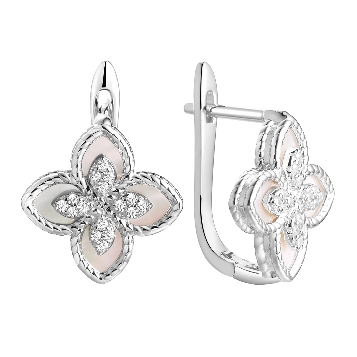 Серьги PI-E04286-X-W-PN-X-W