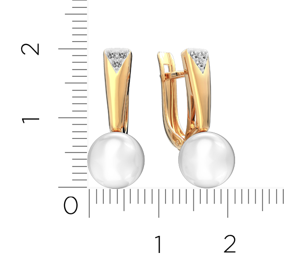 Серьги 3101006.14K.R.ZZ Серьги 3101006.14K.R.ZZ