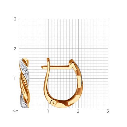 Серьги 0200335