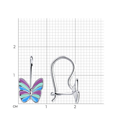 Серьги 94021639