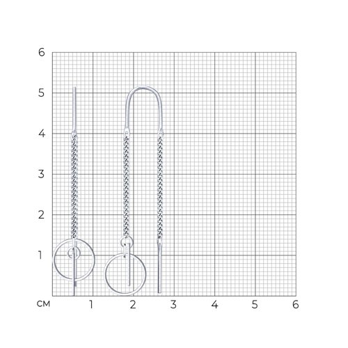 Серьги 94022764