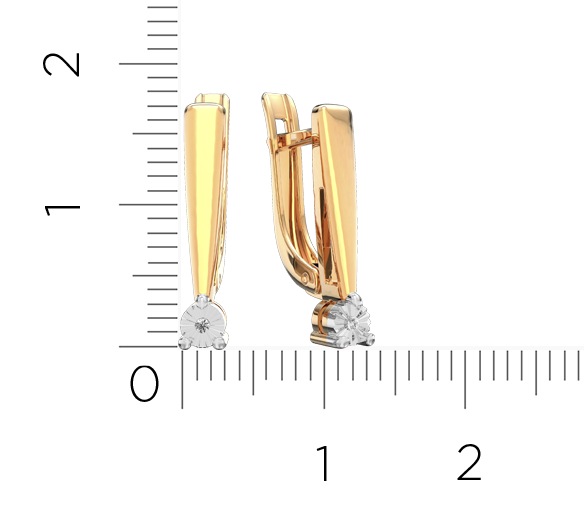 Серьги 3D00195.14K.B.ZZ Серьги 3D00195.14K.B.ZZ