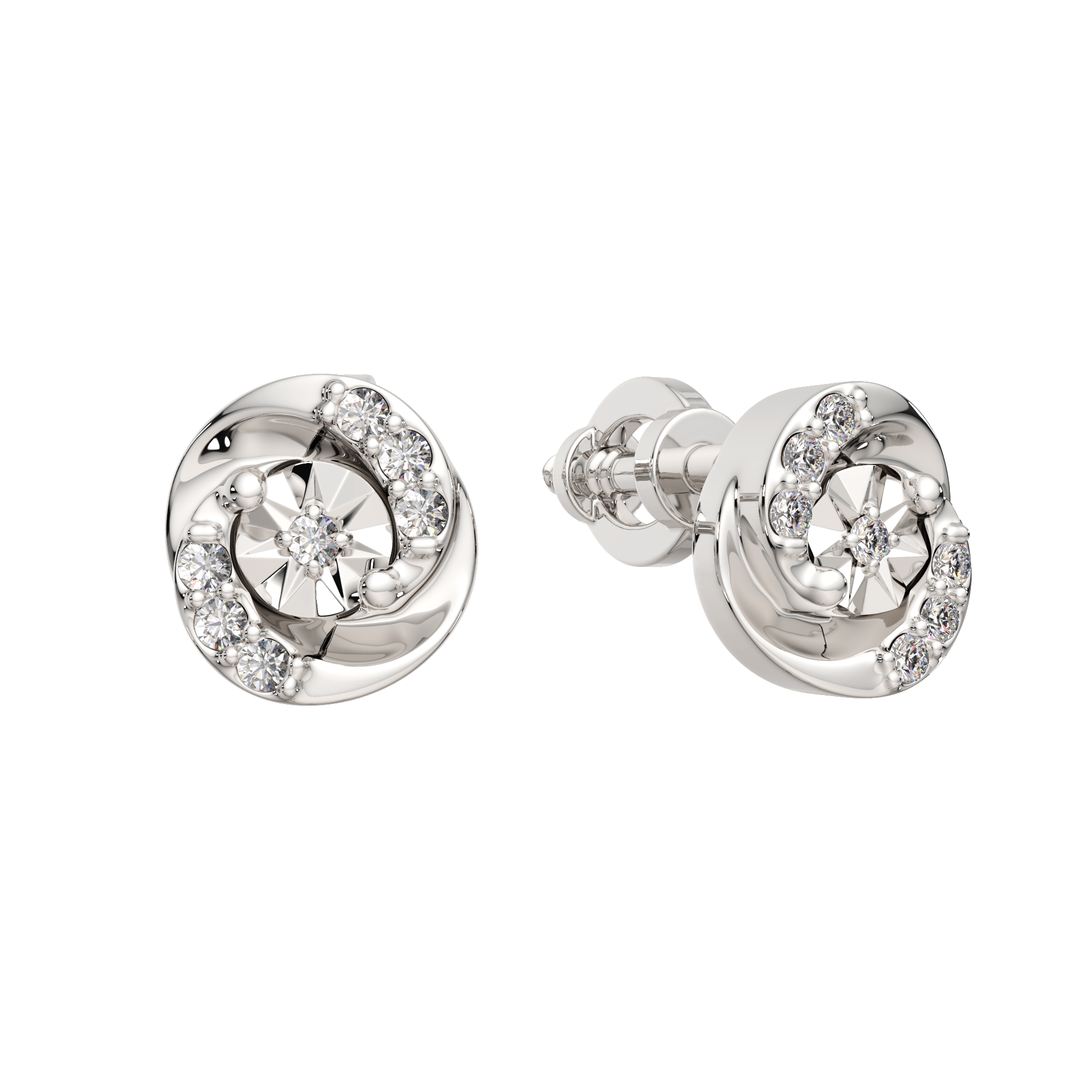 Серьги 3D00234.14K.W.ZZ