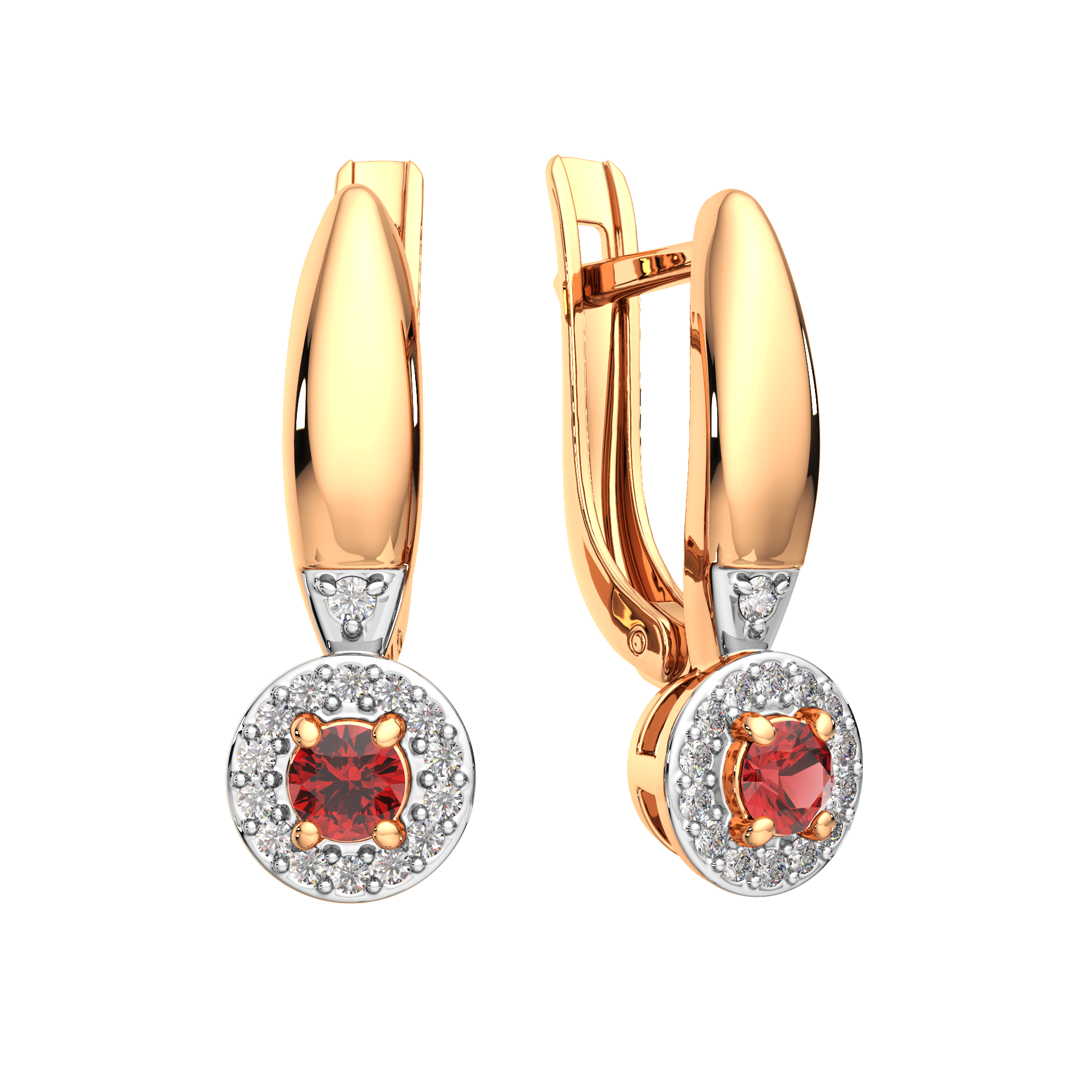 Серьги 3D30154.14K.R.ZZ