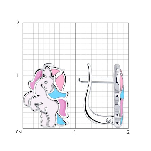 Серьги 94024340