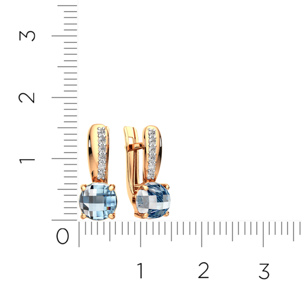 Серьги 3S41138.14K.R Серьги 3S41138.14K.R