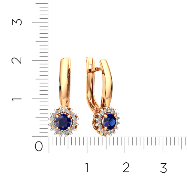 Серьги 3D10143.14K.R.ZZ