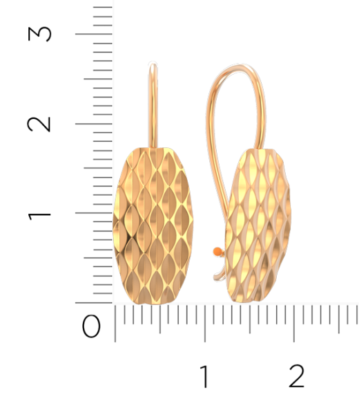 Серьги 3900101.14K.R.ZZ Серьги 3900101.14K.R.ZZ