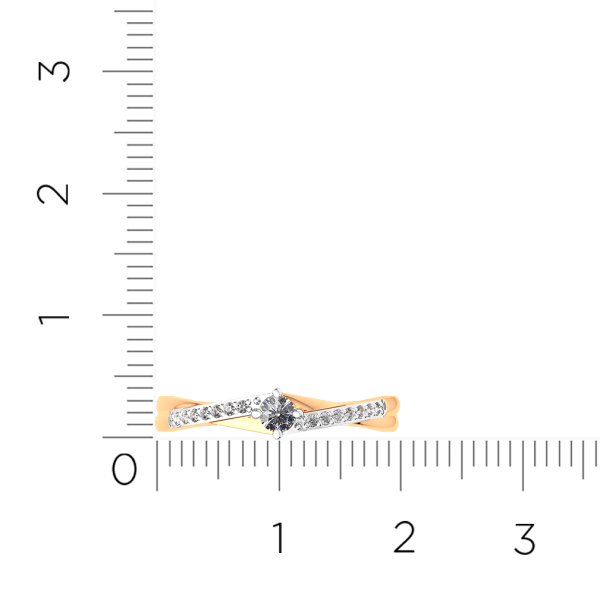 Кольцо 210992.14K.R.ZZ