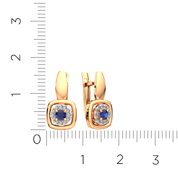 Серьги 3D10237.14K.R.ZZ Серьги 3D10237.14K.R.ZZ
