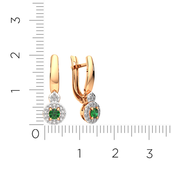 Серьги 3D20175.14K.R.ZZ