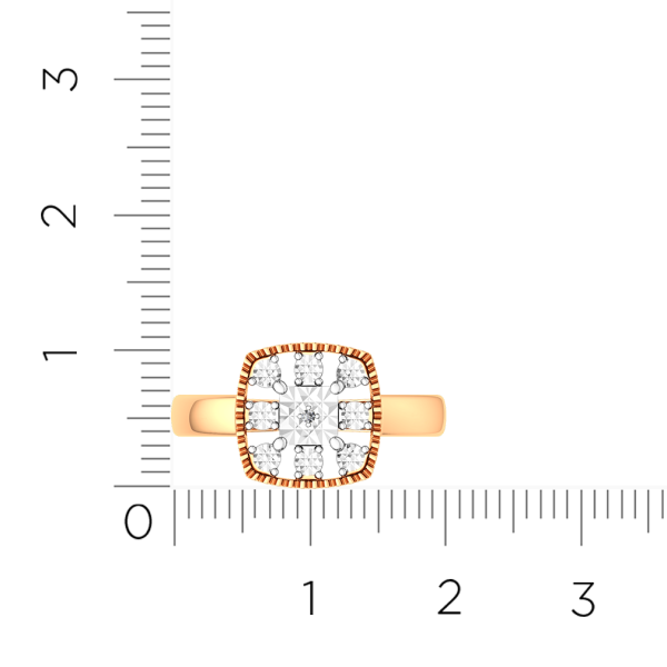 Кольцо 2D00713.14K.B.ZZ