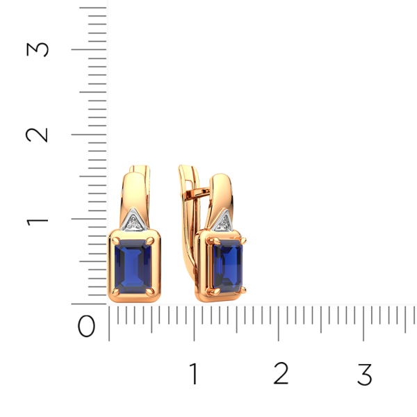Серьги 3D10234.14K.R.ZZ