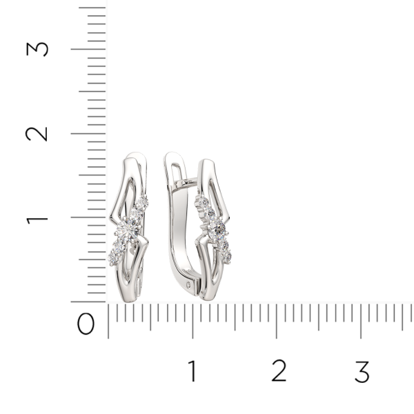 Серьги 310769.14K.W