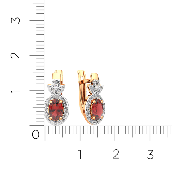 Серьги 3S50243.14K.R.ZZ Серьги 3S50243.14K.R.ZZ