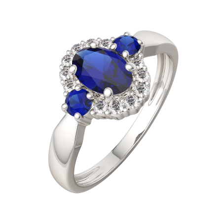 Кольцо 2D10185.14K.W.ZZ