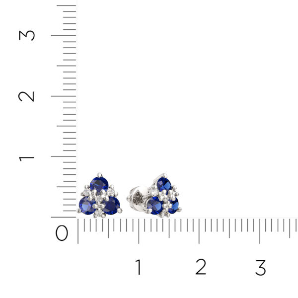 Серьги 3D10119.14K.W.ZZ