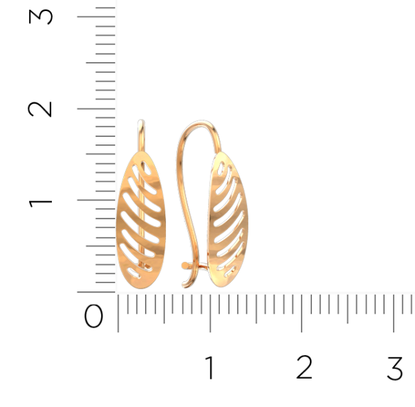 Серьги 3900113.14K.R.ZZ Серьги 3900113.14K.R.ZZ