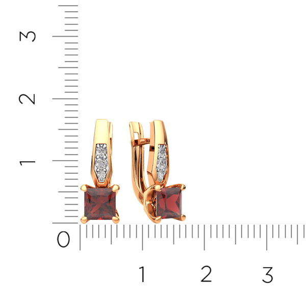 Серьги 3S50220.14K.R.ZZ Серьги 3S50220.14K.R.ZZ