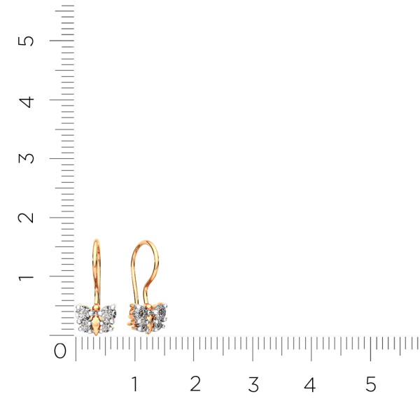 Серьги 3101273.14K.R.ZZ