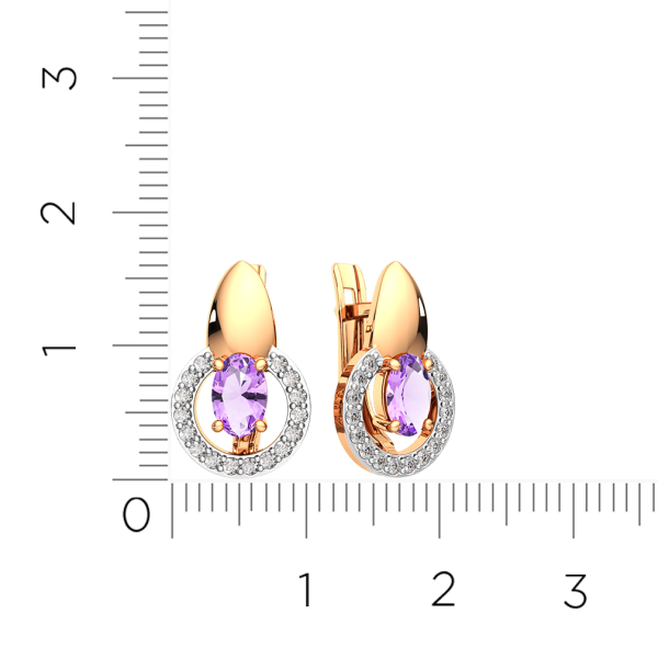 Серьги 3S60205.14K.R.ZZ Серьги 3S60205.14K.R.ZZ