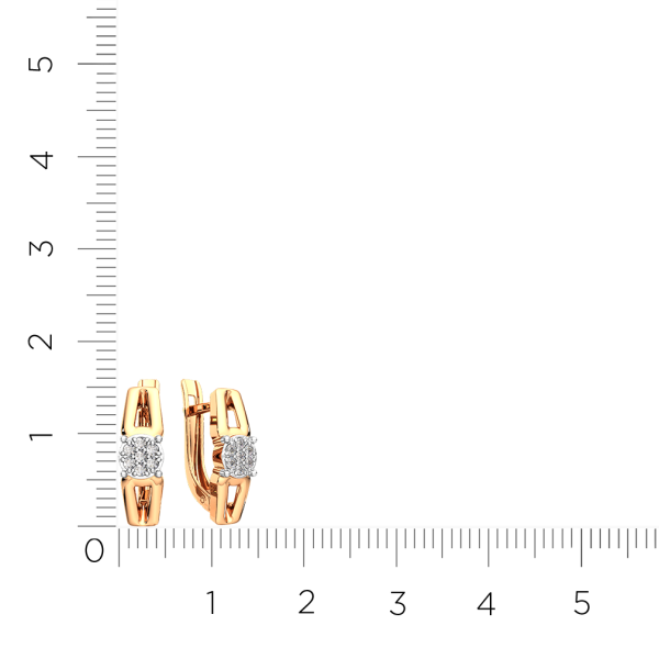 Серьги 3101433.14K.R.ZZ