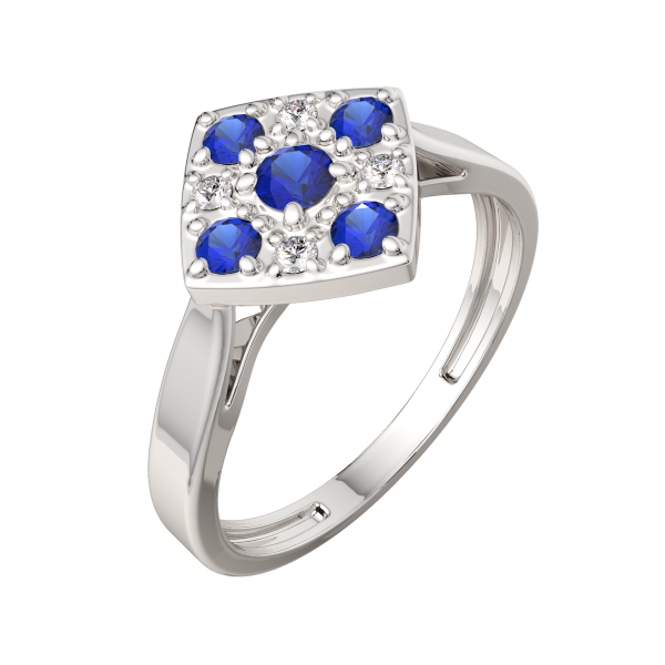 Кольцо 2D10116.14K.W.ZZ