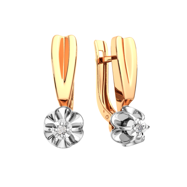 Серьги 3D00154.14K.B Серьги 3D00154.14K.B