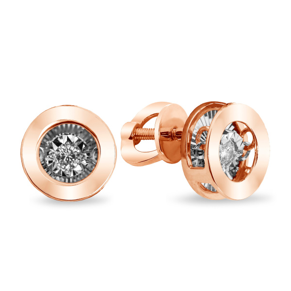 Серьги 3DK0004-3ZA.14K.B