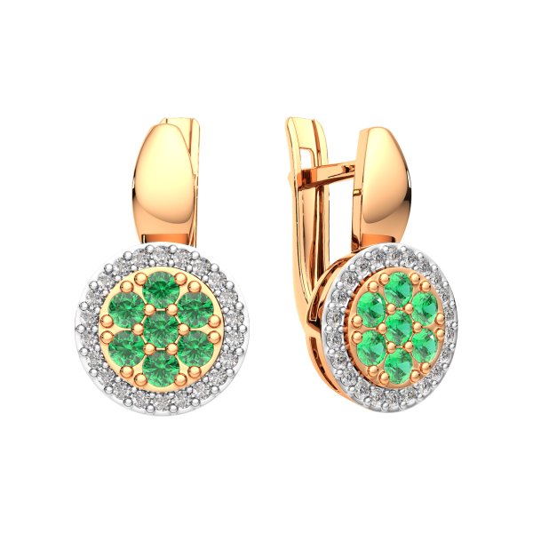 Серьги 3D20248.14K.R.ZZ Серьги 3D20248.14K.R.ZZ