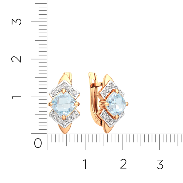 Серьги 3S40222.14K.R.ZZ Серьги 3S40222.14K.R.ZZ