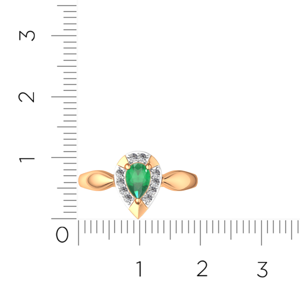 Кольцо 2D20200.14K.R.ZZ