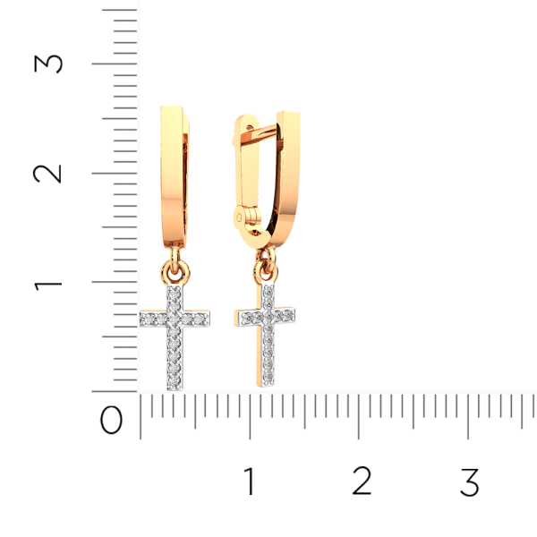 Серьги 3101568.14K.R Серьги 3101568.14K.R