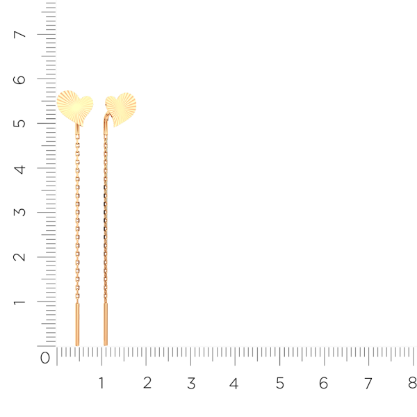 Серьги 3900181.14K.R.ZZ Серьги 3900181.14K.R.ZZ