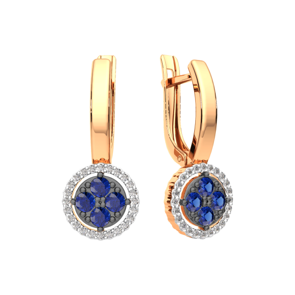 Серьги 3D10224.14K.R.ZZ Серьги 3D10224.14K.R.ZZ