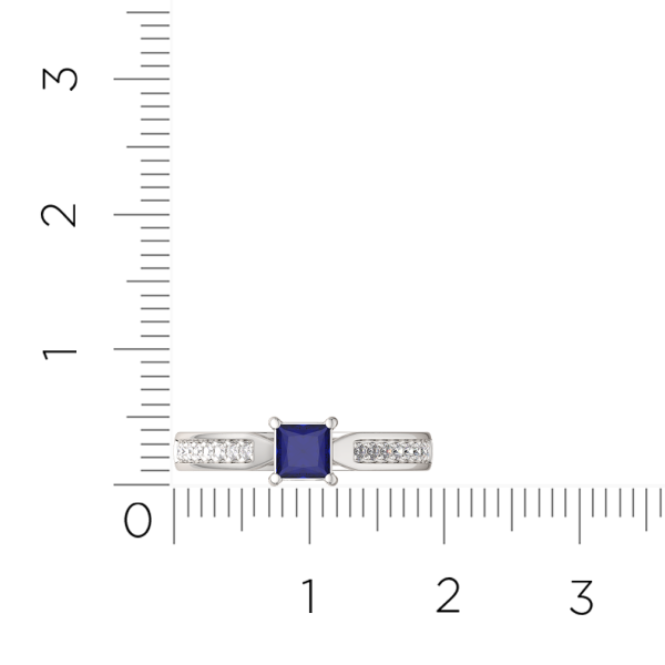 Кольцо 2D10135.14K.W.ZZ