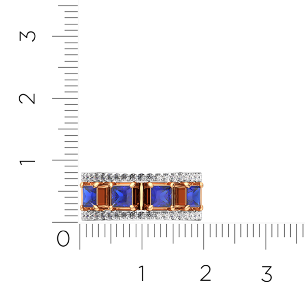 Кольцо 2D10108.14K.R.ZZ