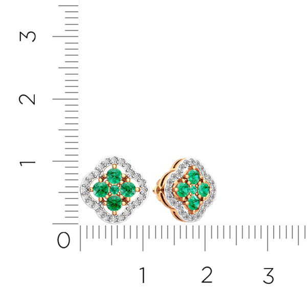 Серьги 3D20246.14K.R.ZZ Серьги 3D20246.14K.R.ZZ