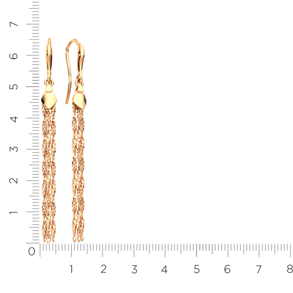 Серьги 300196/1.14K.R