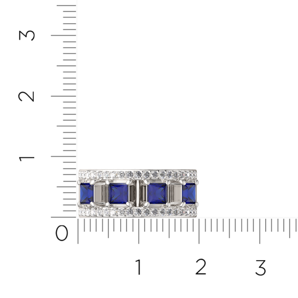 Кольцо 2D10108.14K.W.ZZ