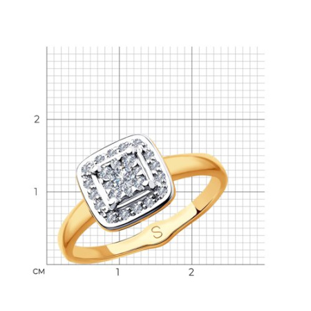 Кольцо 1011873