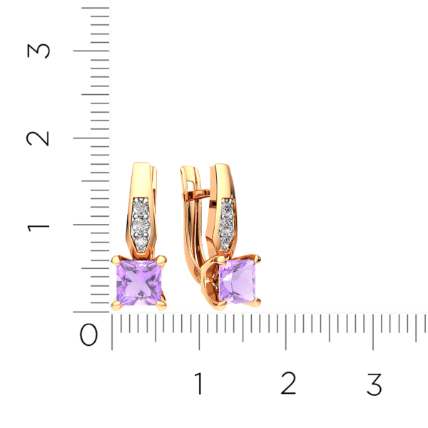 Серьги 3S60220.14K.R.ZZ