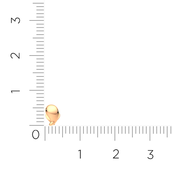 Серьга 300400.14K.R.ZZ