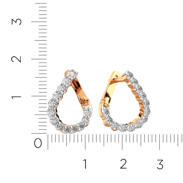 Серьги 3101678.14K.R.ZZ